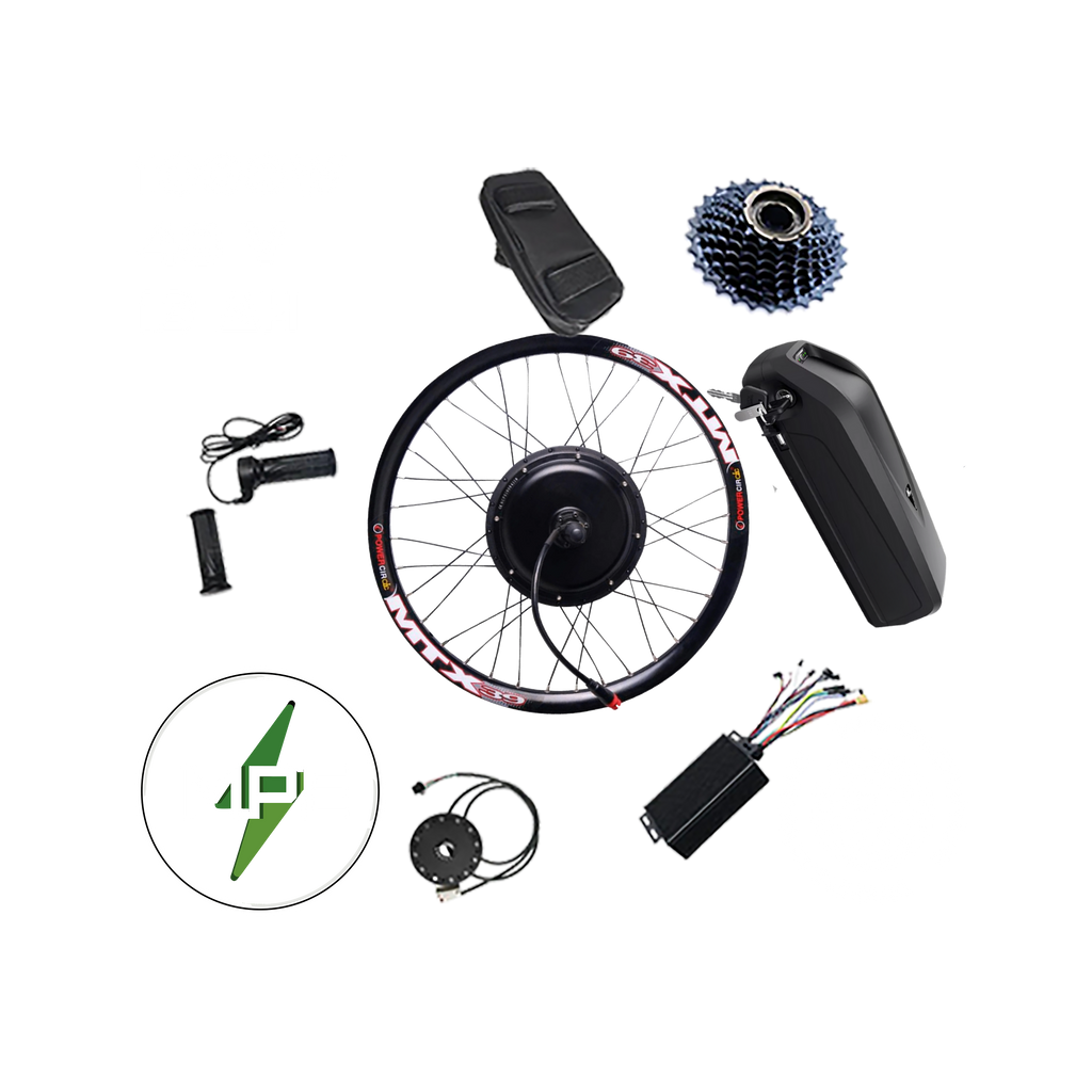 1000W 48V 16AH Full Rear Hub Motor Kit