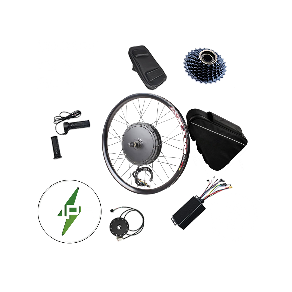 3000W 72V 30AH MTX Full Rear Hub Motor Kit