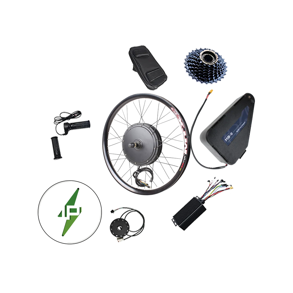 3000W 72V 20AH MTX Full Rear Hub Motor Kit