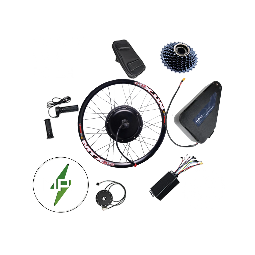 2000W 72V 20AH MTX Full Rear Hub Motor Kit