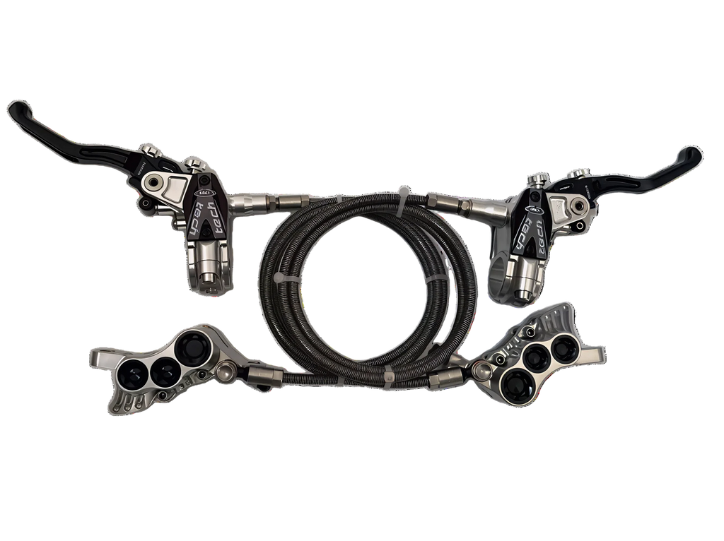 DNIS 6 Piston Hydraulic Brake System – High Performance E-Bike / Sur-Ron