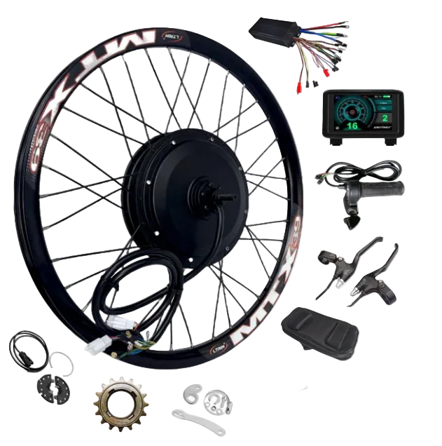 5000W 72V 30AH MTX Full Rear Hub Motor Kit