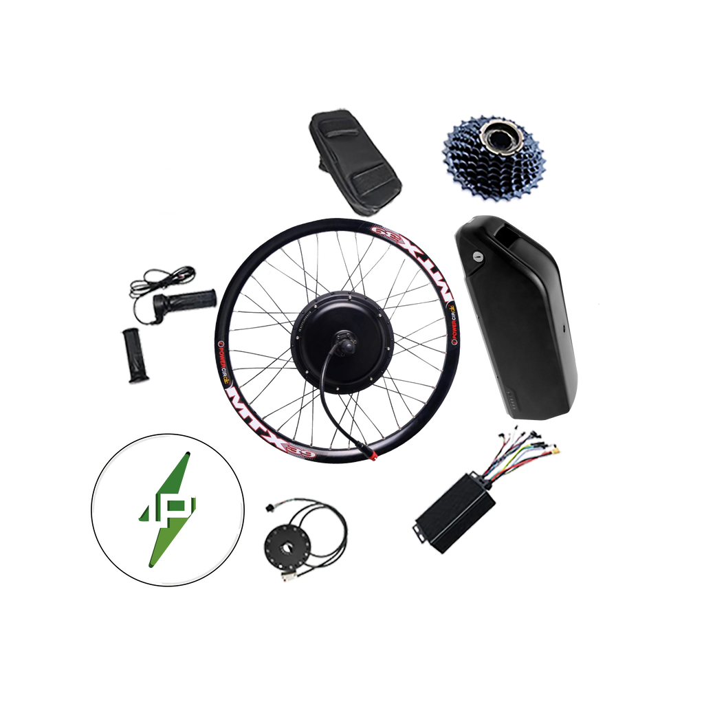 2000W 52V 20AH MTX Full Rear Hub Motor Kit